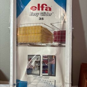 ELF Easy Glider Storage Organizer - White Frame